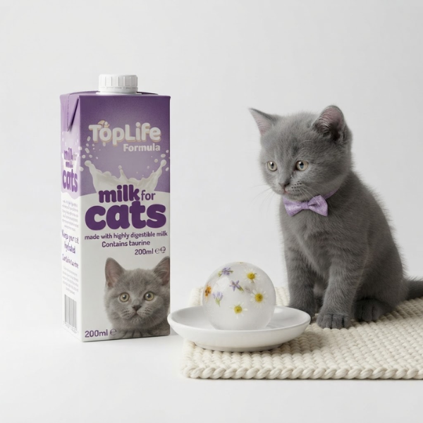 TopLife Feline Nutrition Cats Milk Formula (18 x 200ml Bulk Case)