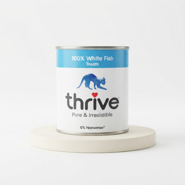 Thrive Cat Treats 100% White Fish MAXI Tubes 110g