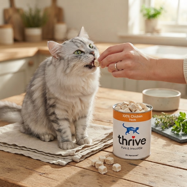 Thrive Cat Treats 100% Chicken MAXI Tubes 170g