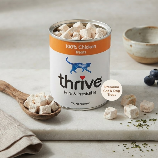 Thrive Cat Treats 100% Chicken MAXI Tubes 170g