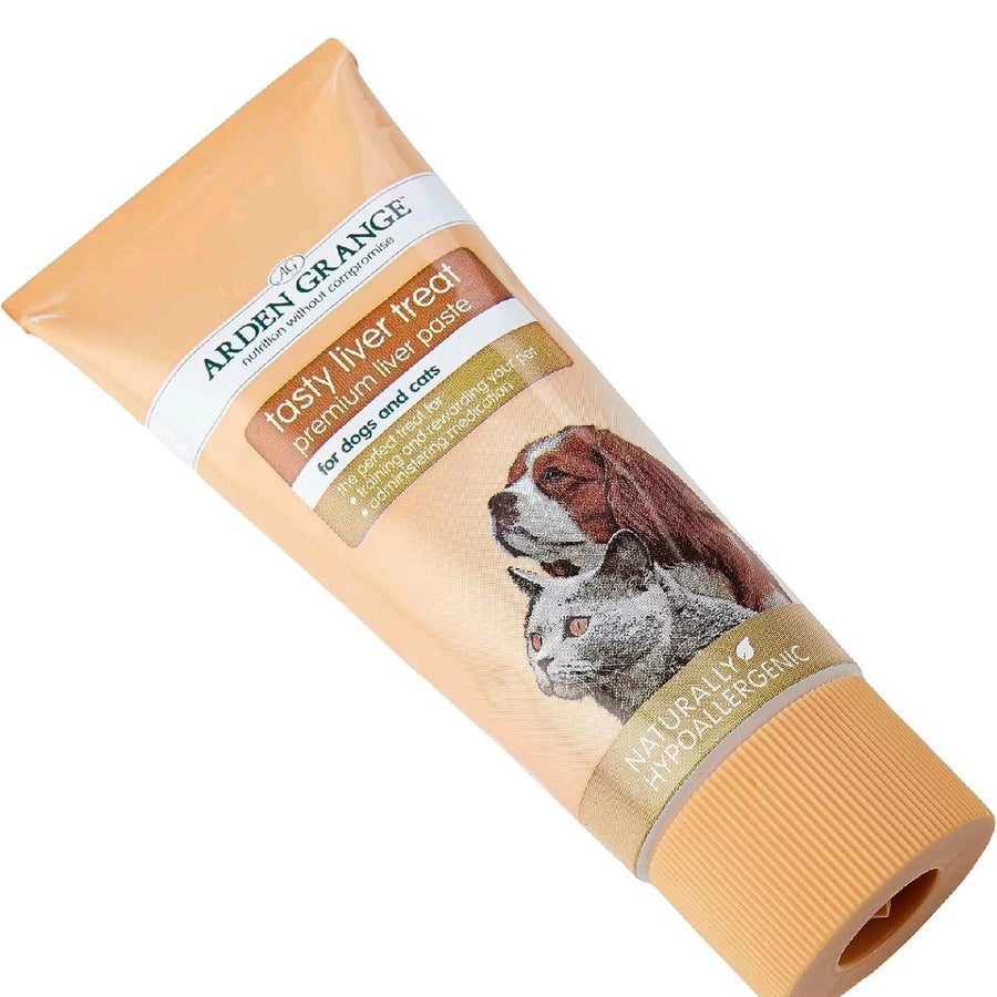 Arden Grange Tasty Liver Treats for Cats and Dogs, Brown, 75 g (Pack of 12)