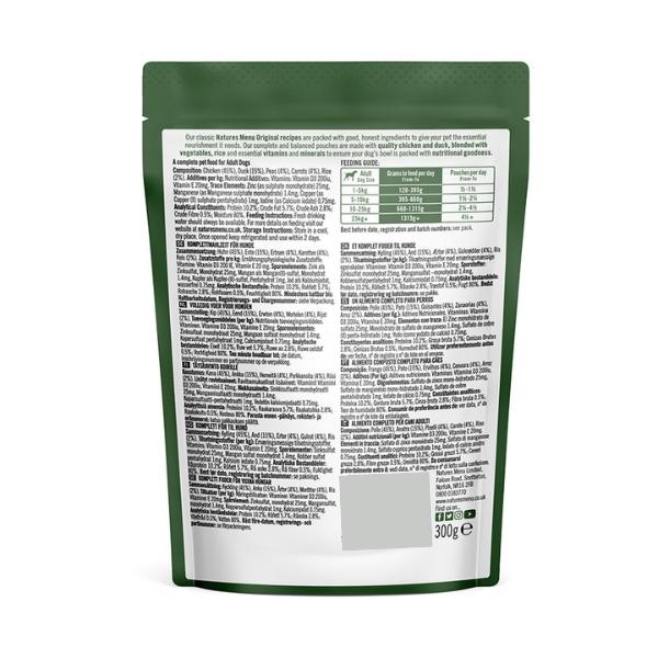 Nature's Menu Dog Food Pouches - Multipack (8 x 300g) - Variety Pack