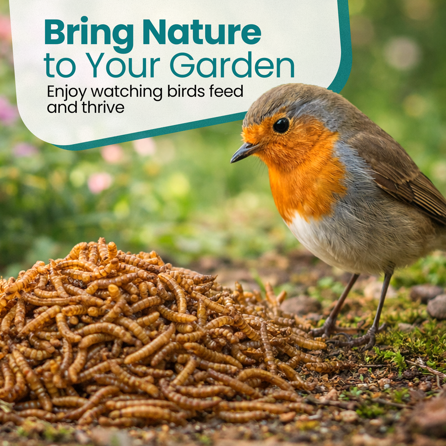 Energy Meal Worms for Wild Birds