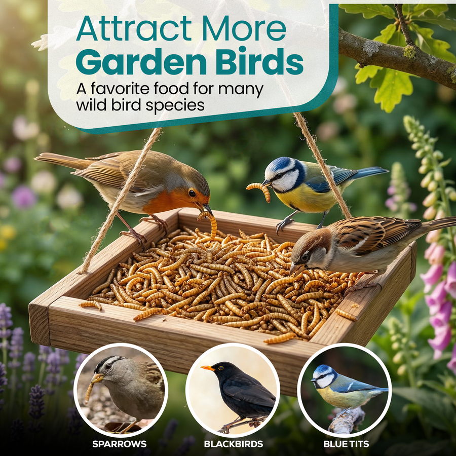 Energy Meal Worms for Wild Birds