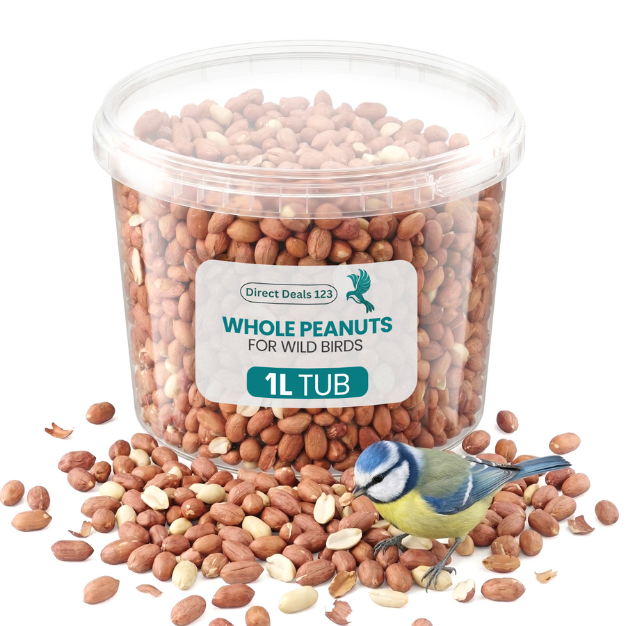 Natural & Energy-Rich Whole Peanuts for Wild Birds
