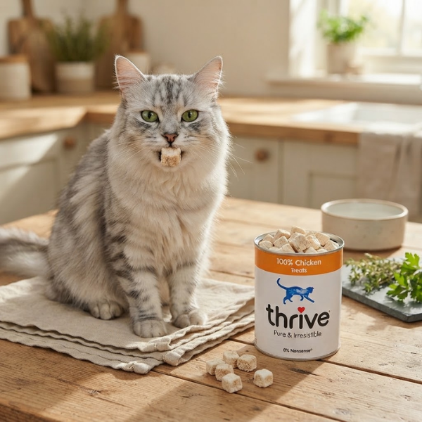Thrive Cat Treats 100% Chicken MAXI Tubes 170g