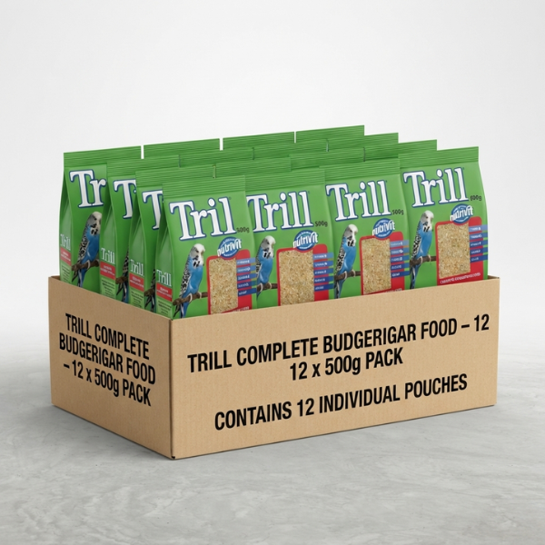 Trill Budgie Food 12 x 500g
