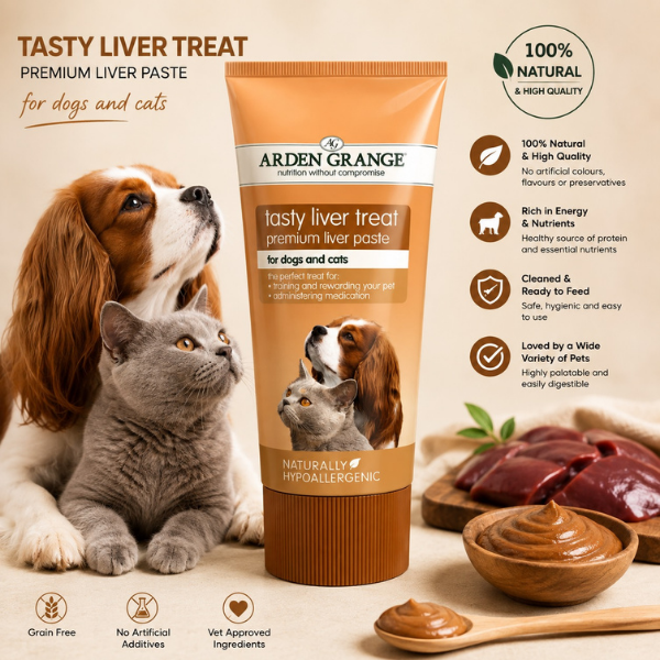 Arden Grange Tasty Liver Treat Paste (75g - 12 Pack)