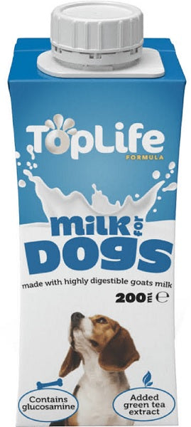 TopLife Premium Dog Milk Formula (18 x 200ml Bulk Case)