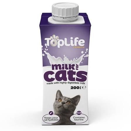 TopLife Feline Nutrition Cats Milk Formula (18 x 200ml Bulk Case)